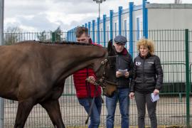 Peter Scudamore And Lucinda Russell TCF1701TattersallsCheltenham